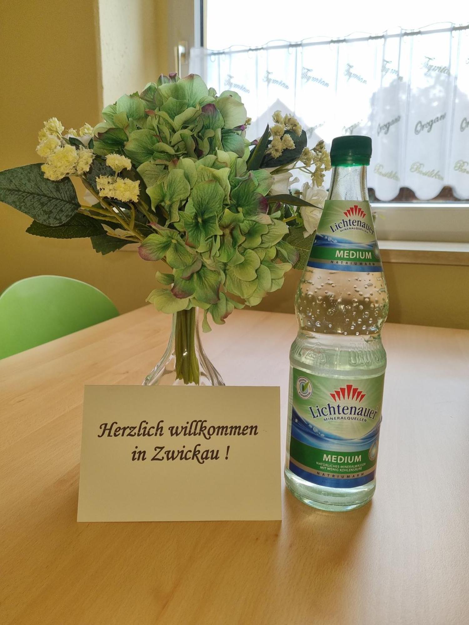 Im Zentrum Zwickaus *